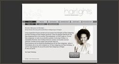 Desktop Screenshot of hairlights.eu