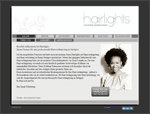 Tablet Screenshot of hairlights.eu
